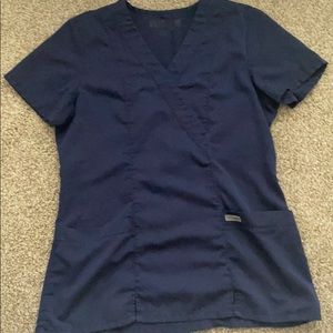 Grey anatomy scrub top